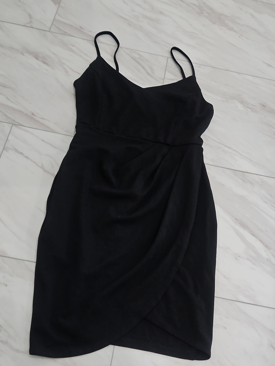 Zalalus Dresses & Skirts - Classic Black Spaghetti-Strap Mini Dress